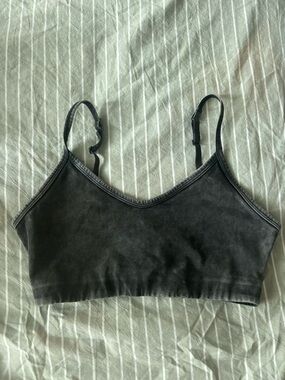 Basic Black Bralette with Adjustable Straps